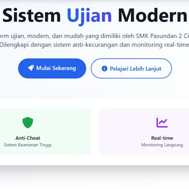Source Code Website Ujian